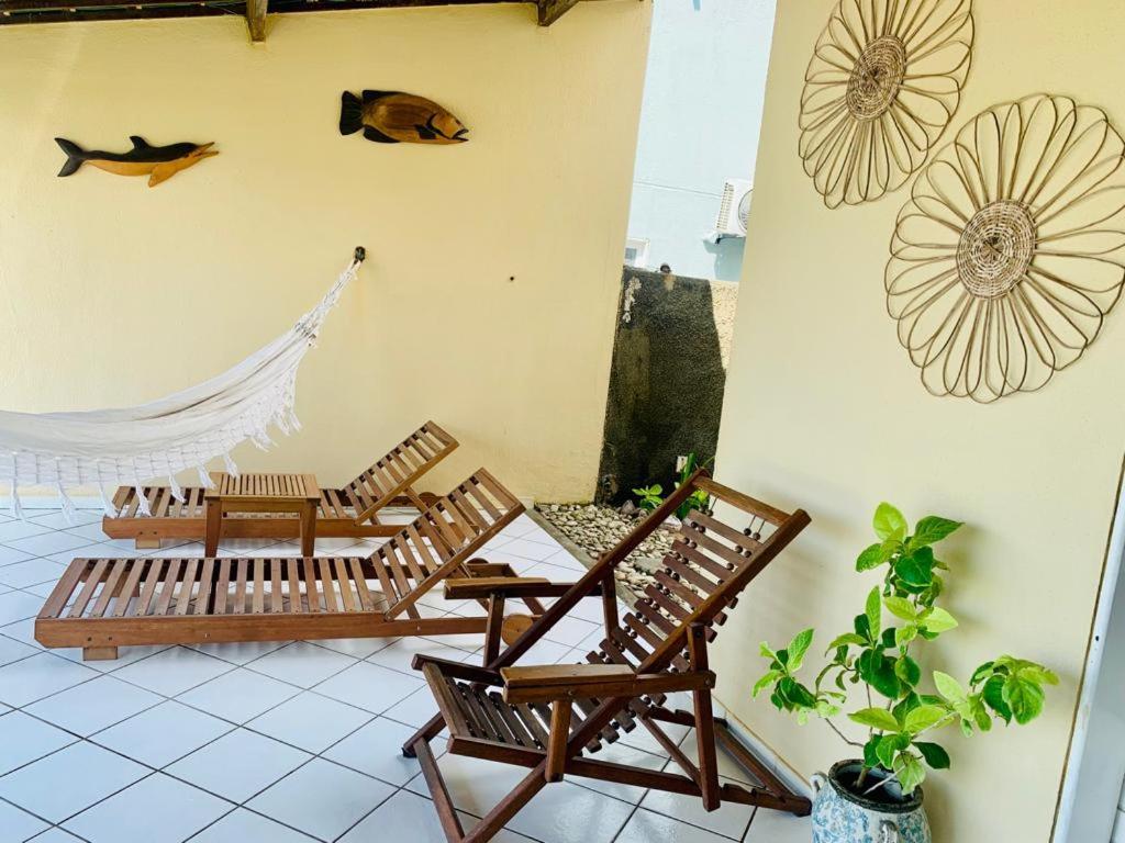 Casa Duplex Beira Mar Com Caseiro De Cortesia Em Maceio Exterior photo